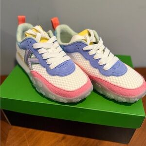 Kate Spade Multicolor Sneakers with Pink and Blue Accents